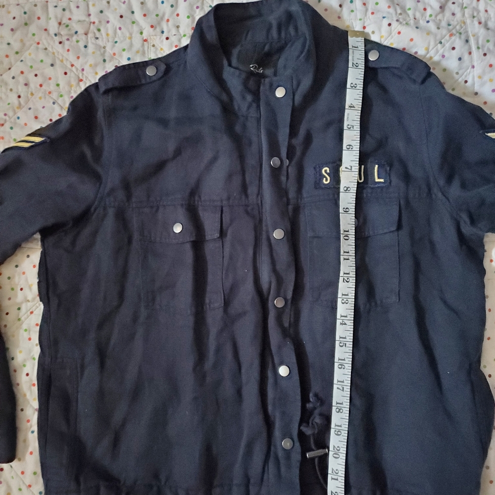 Rails Indigo Soul Patch Jacket Size Medium - image 4
